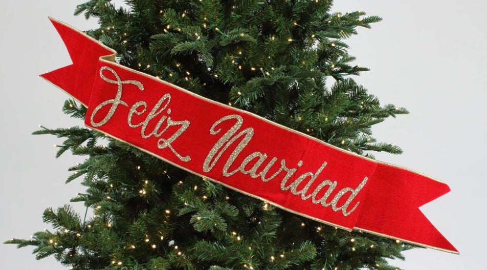 Velvet Holiday Banner