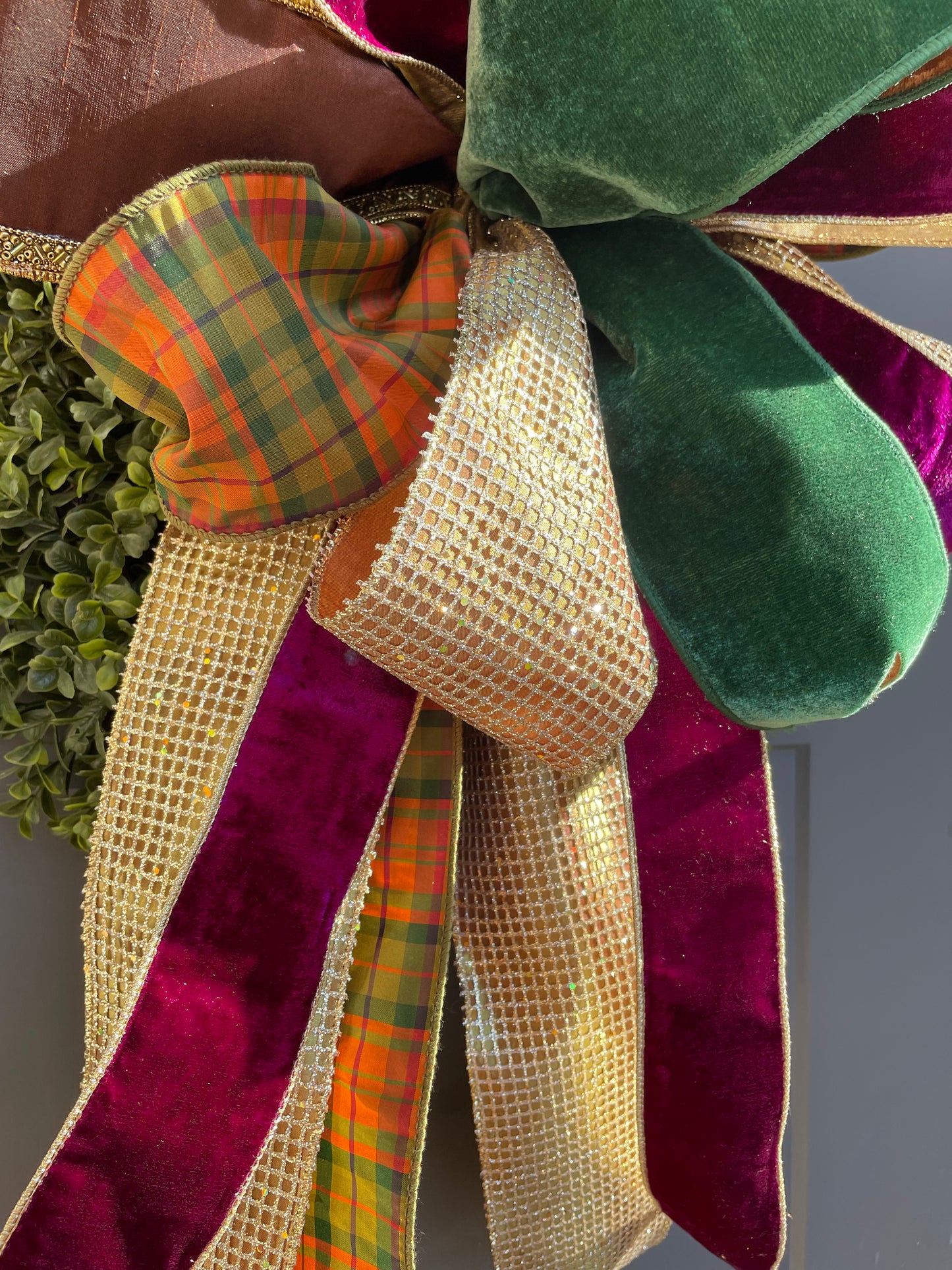 Elegant Harvest - Designer Ribbon Bow