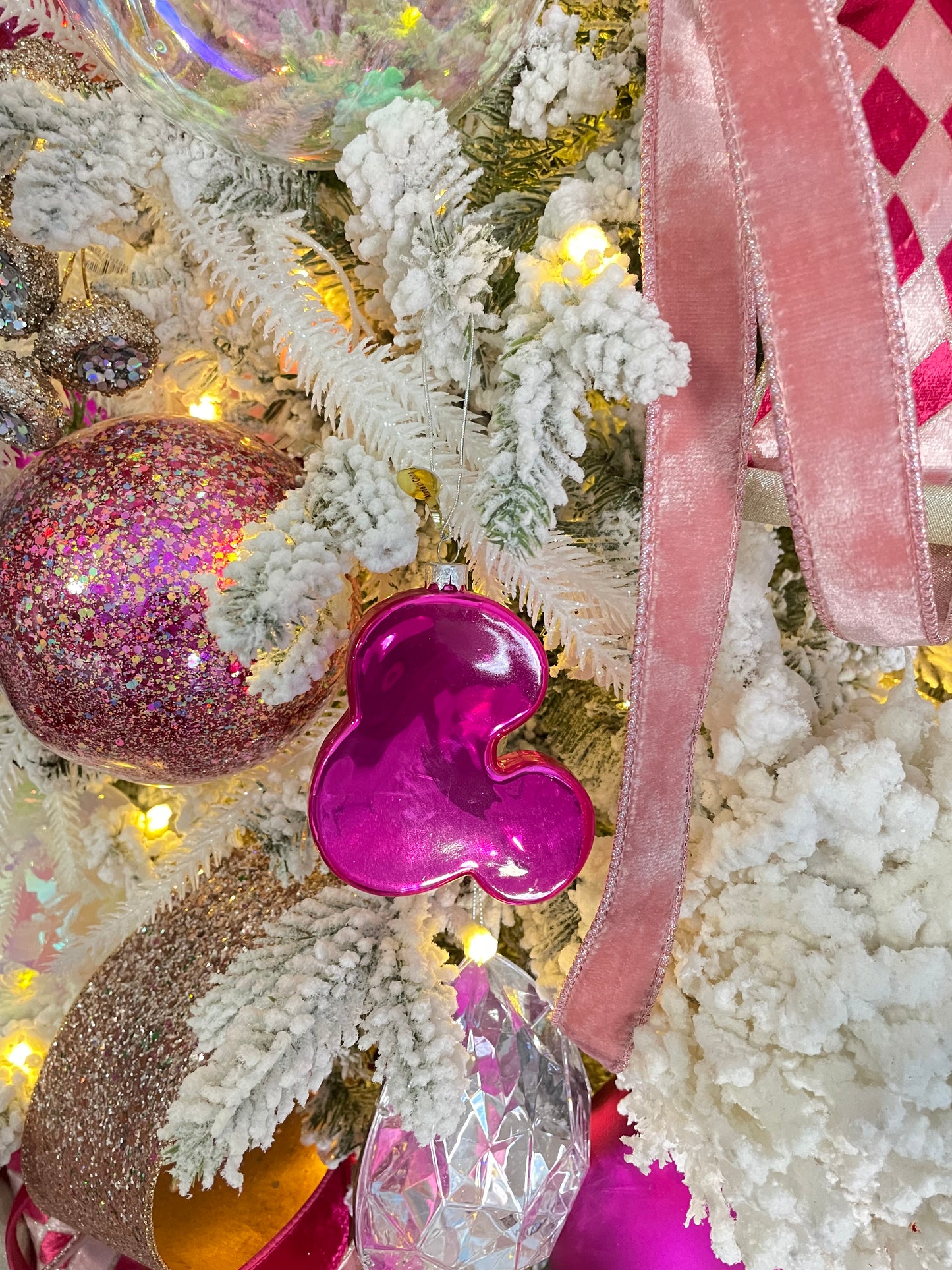Barbie Initial Ornament