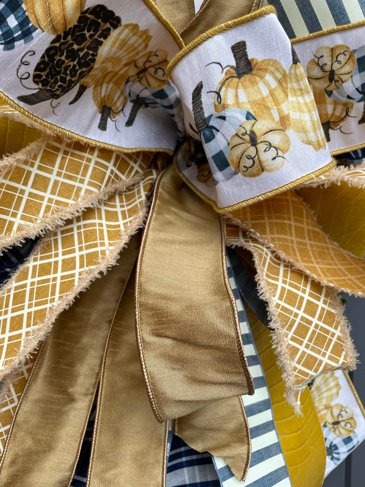 Fall Hand-Tied Bows - Multiple Options