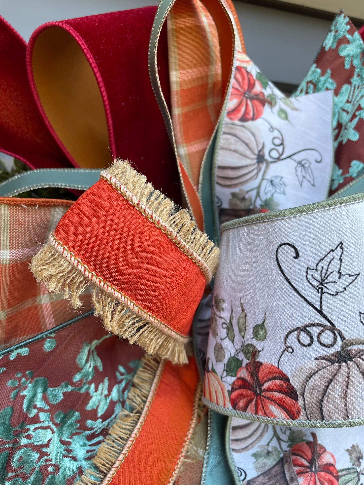 Fall Hand-Tied Bows - Multiple Options
