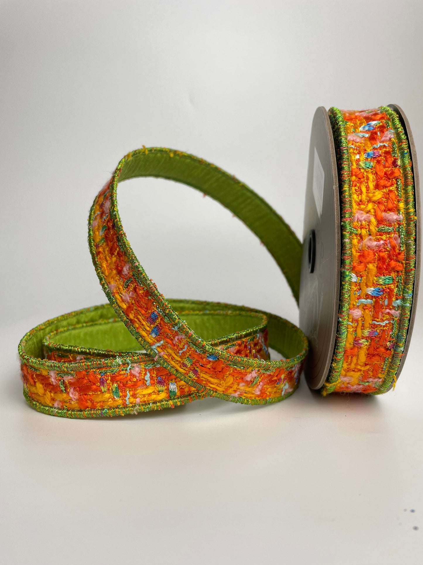 Festive Boucle Ribbon