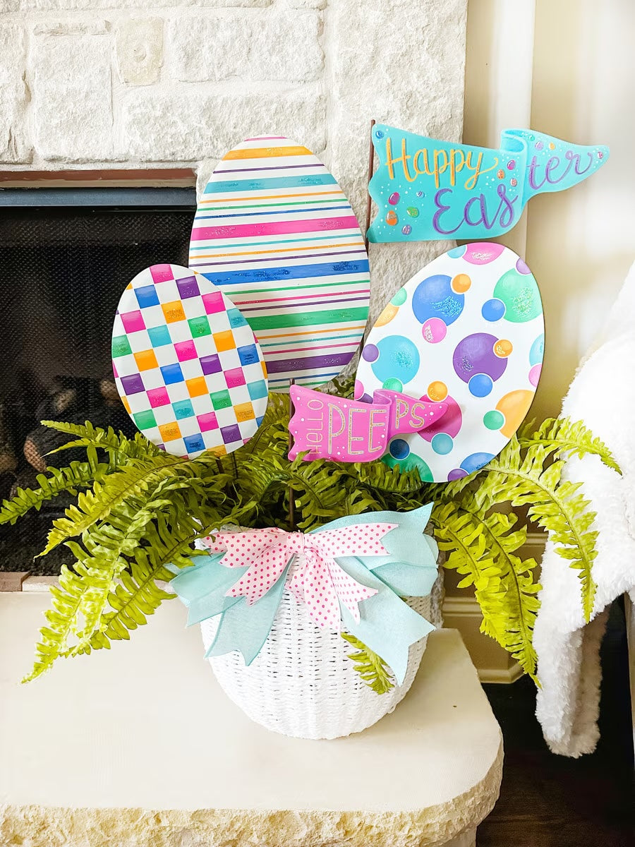 Easter Pennants Set