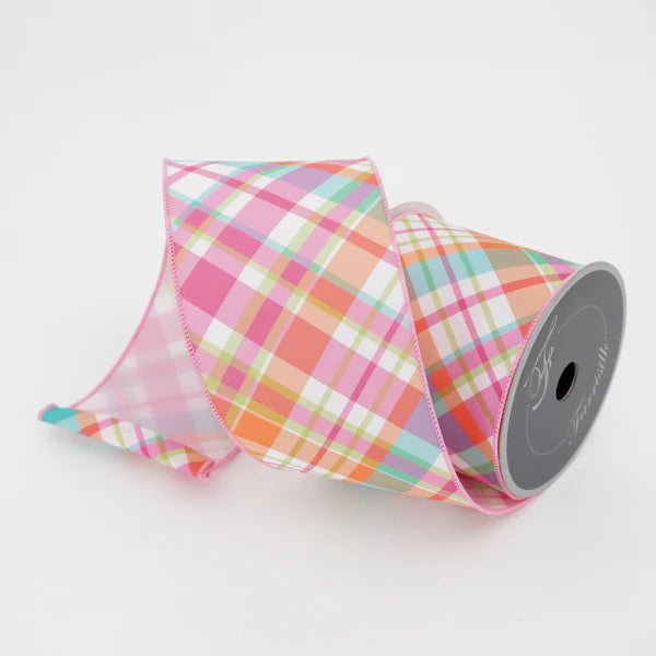 Gumdrop Plaid Ribbon