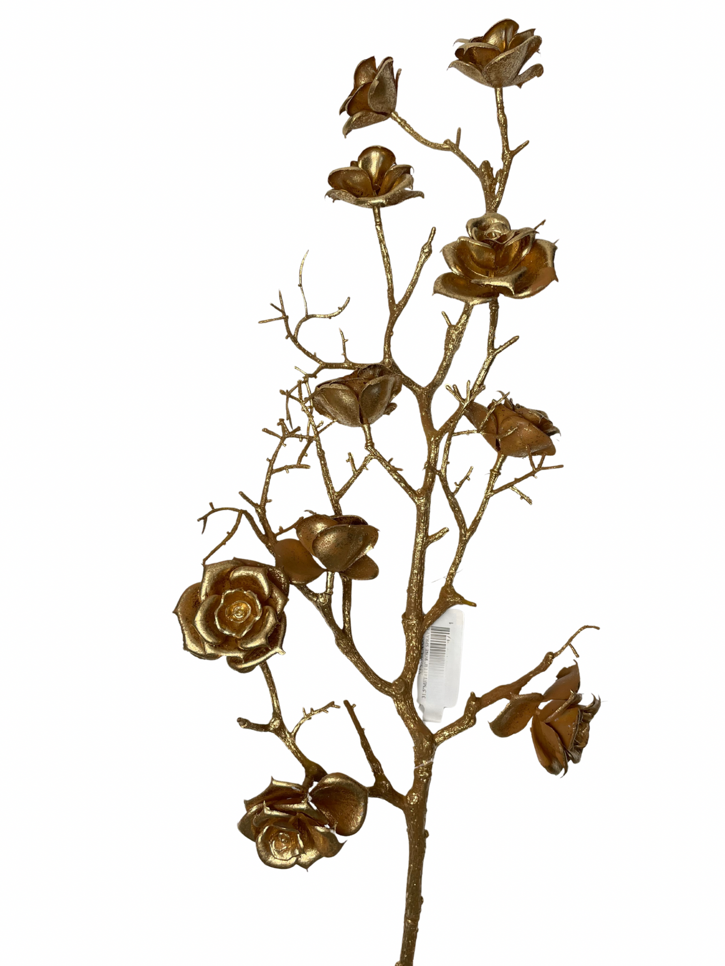 Metallic Rose Spray - Set of 3