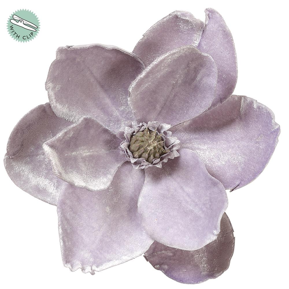 7" Velvet Magnolia w/ Clip