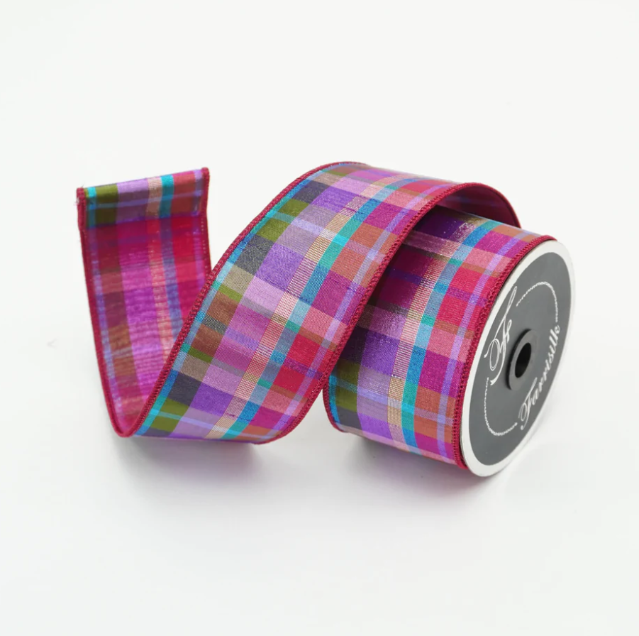 
                      
                        Metallic Candy Plaid Ribbon
                      
                    