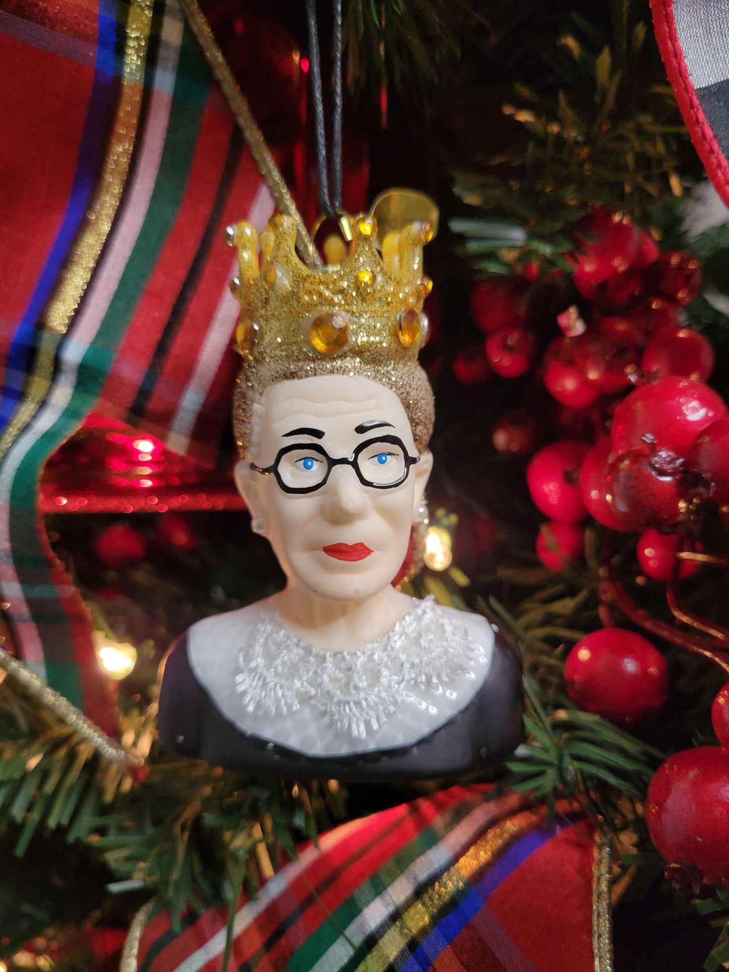 Ruth Bader Ginsburg Ornament