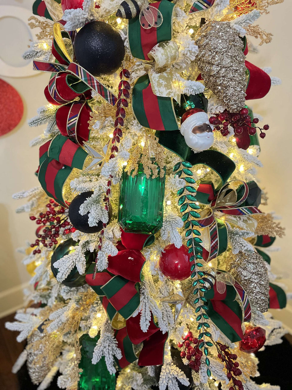 Rhinestone Drop Ornament