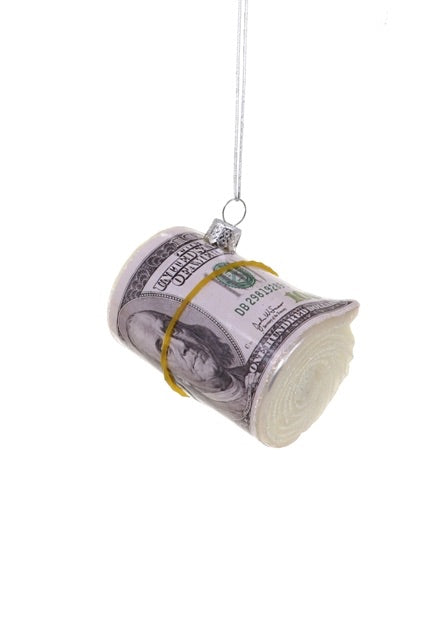 Big Roll of Cash Ornament