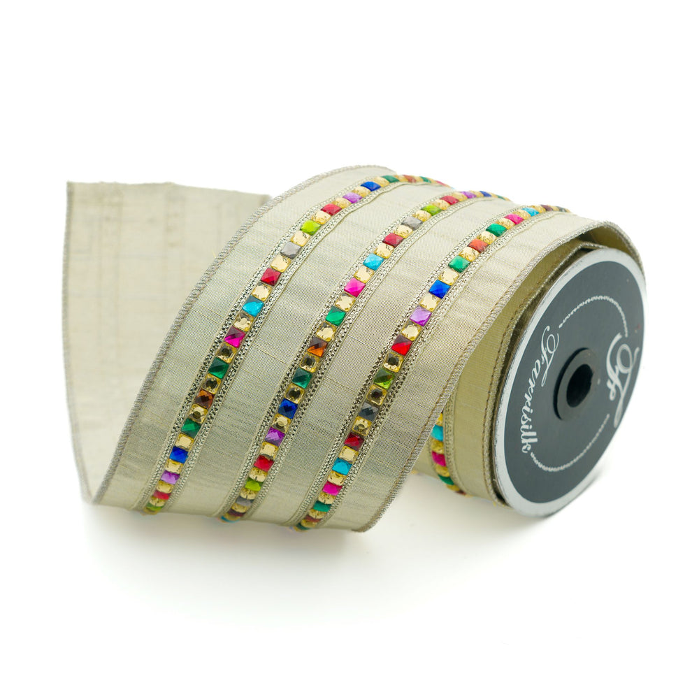 
                      
                        Kaleidoscope Jewel Ribbon - Platinum
                      
                    