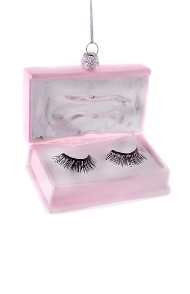 Fake Eyelashes Ornament - Pink