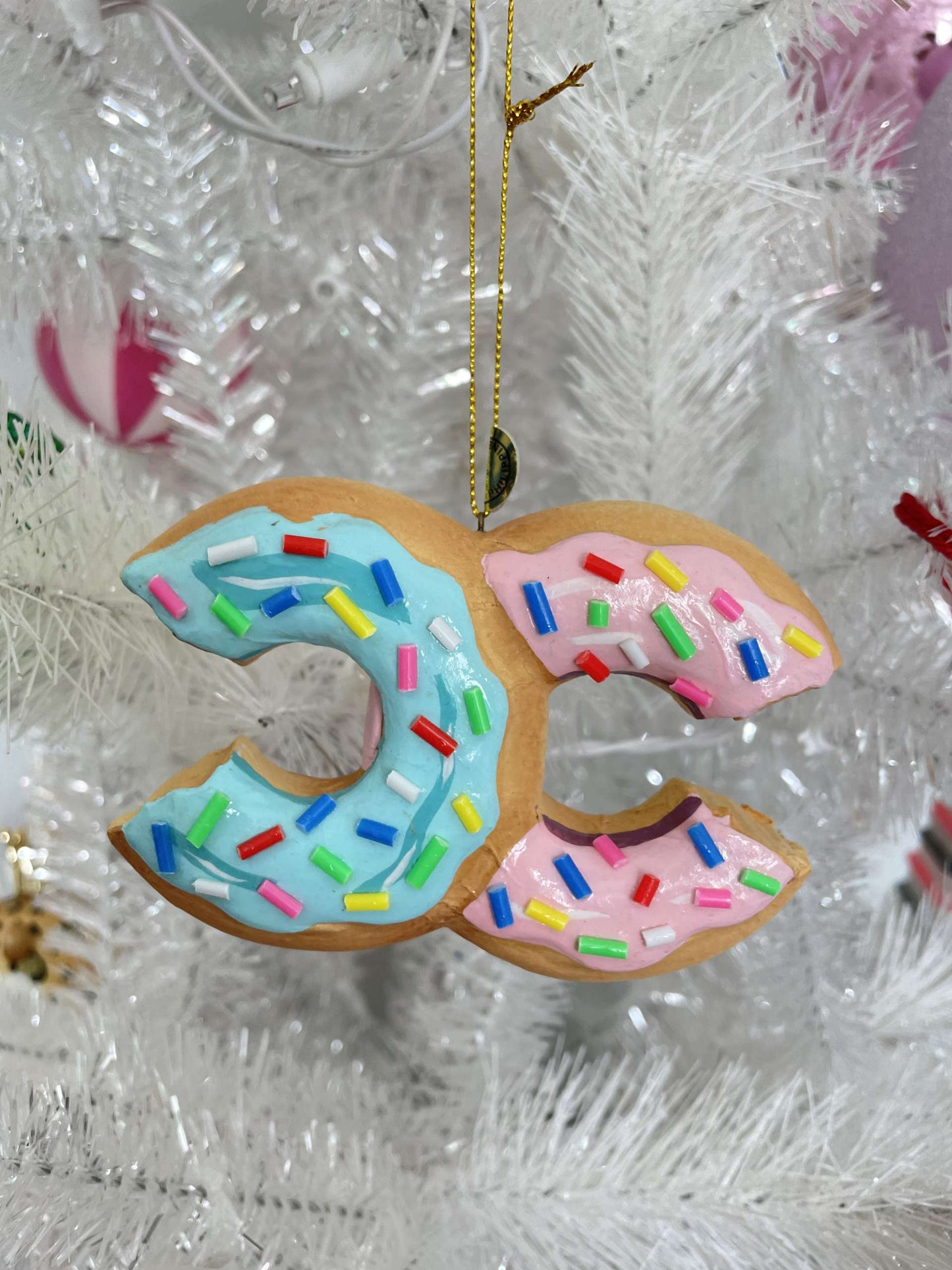 Chanel Donut Ornament