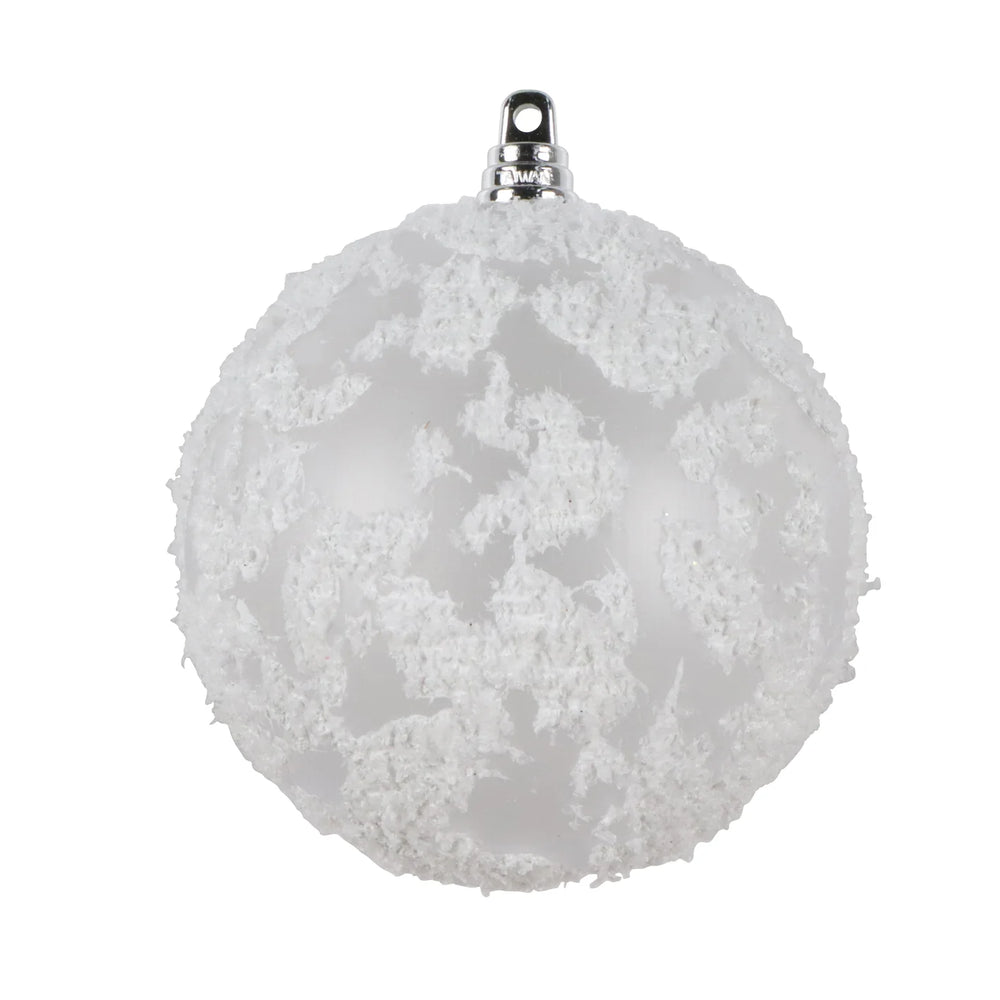Snow Frost Ball Ornament