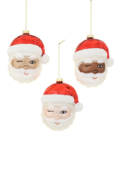 
                      
                        Winking Santa Claus Ornament
                      
                    