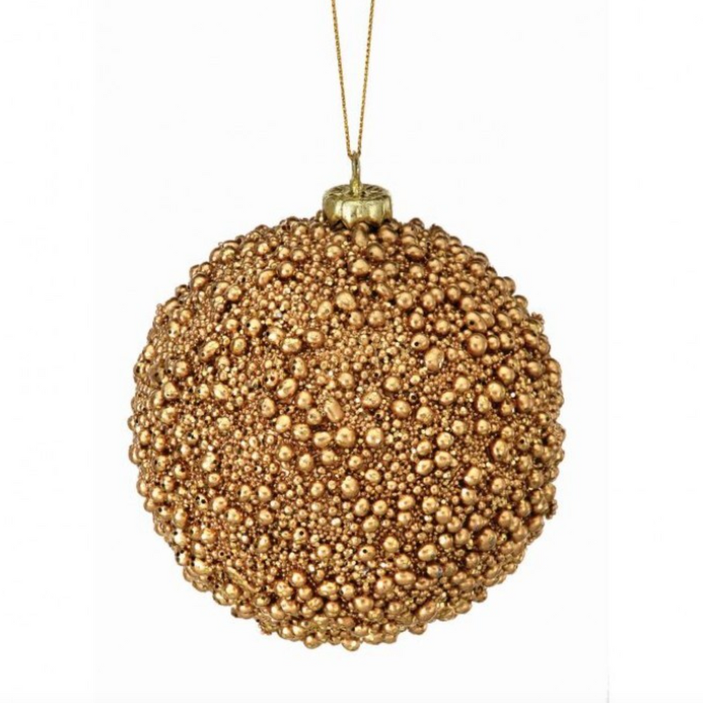 
                      
                        Metallic Bead Ball Ornament
                      
                    