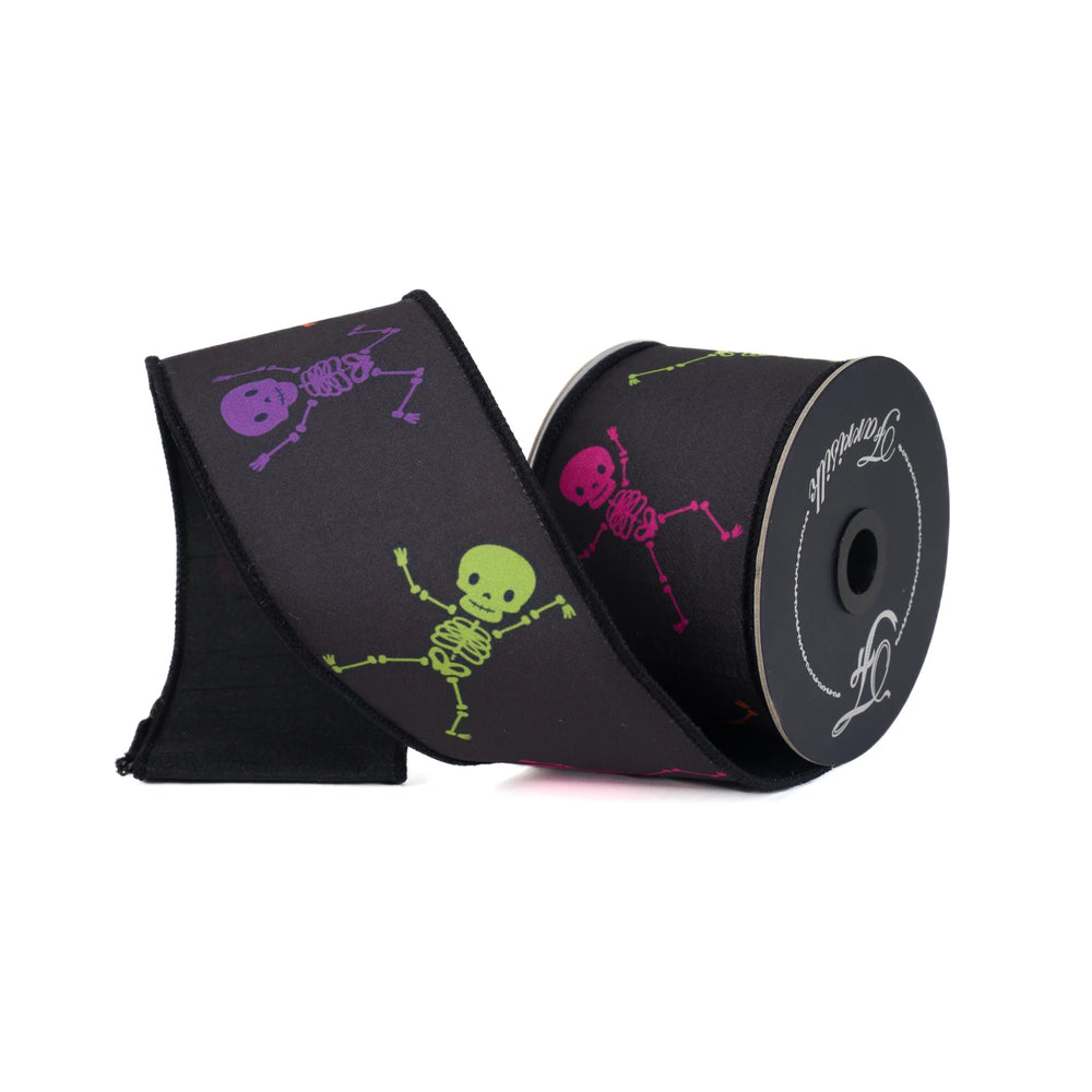 Dancing Skeletons Ribbon