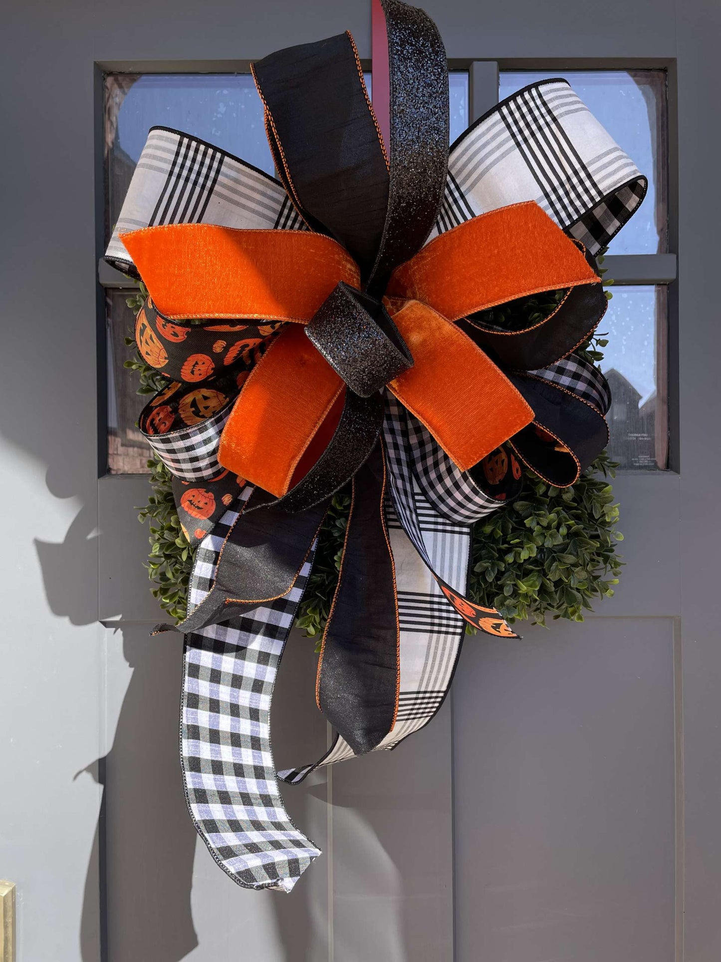 Hello Pumpkin - Designer Ribbon Bow