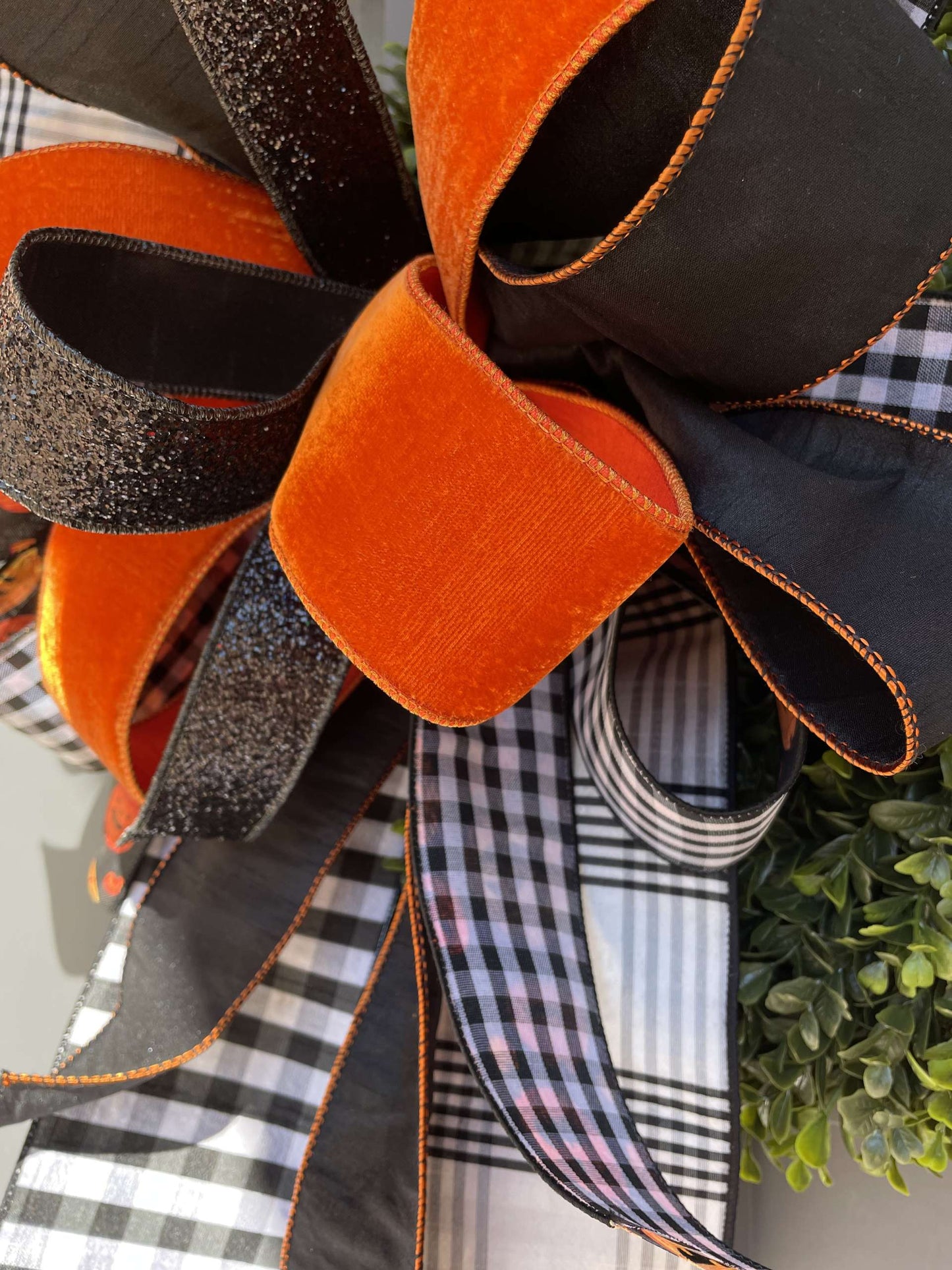 Hello Pumpkin - Designer Ribbon Bow