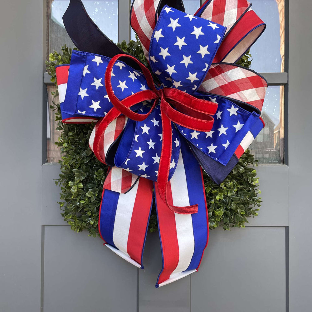 Americana - Designer Ribbon Bow