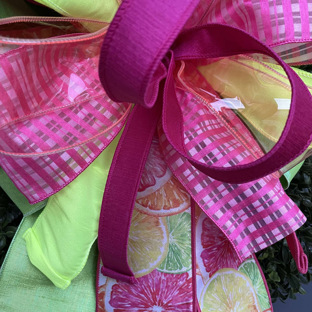 
                      
                        Grapefruit Spritz - Designer Ribbon Bow
                      
                    