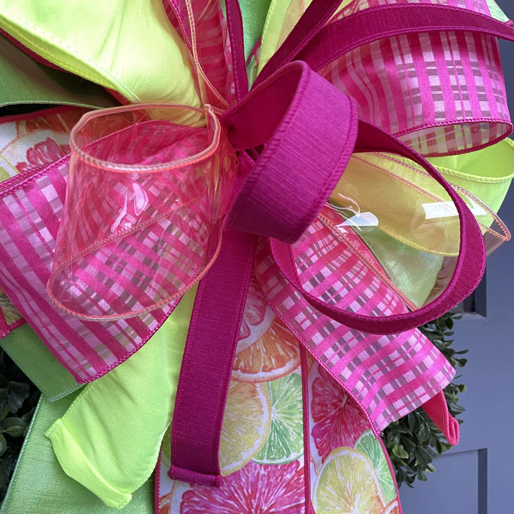 
                      
                        Grapefruit Spritz - Designer Ribbon Bow
                      
                    