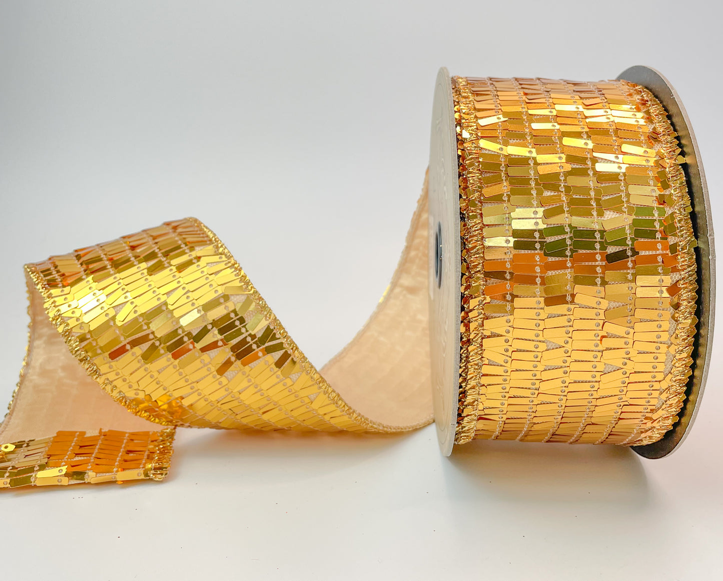 Sequin La Garconne Ribbon Bright Gold