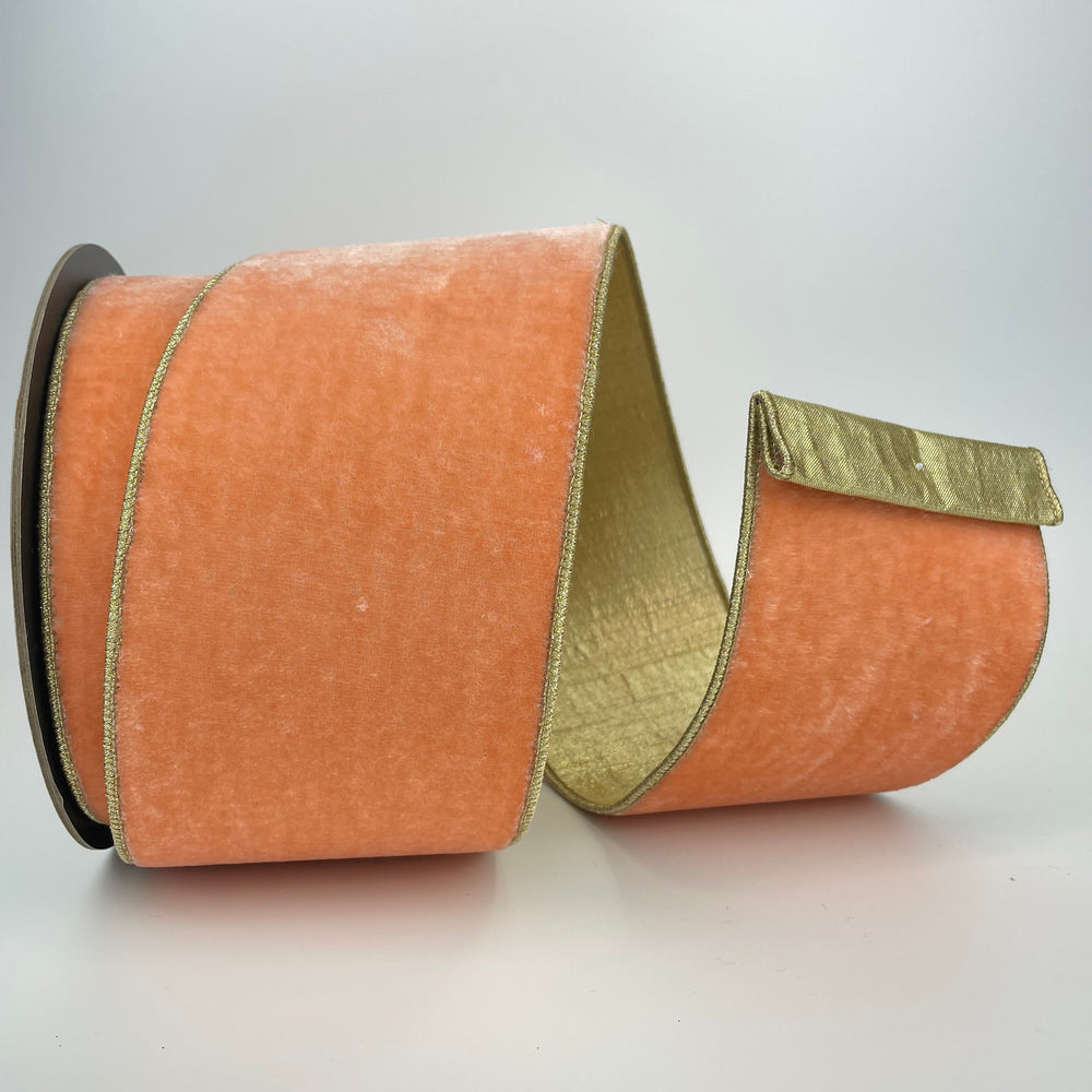 
                      
                        Orange Sherbert Velvet Ribbon
                      
                    