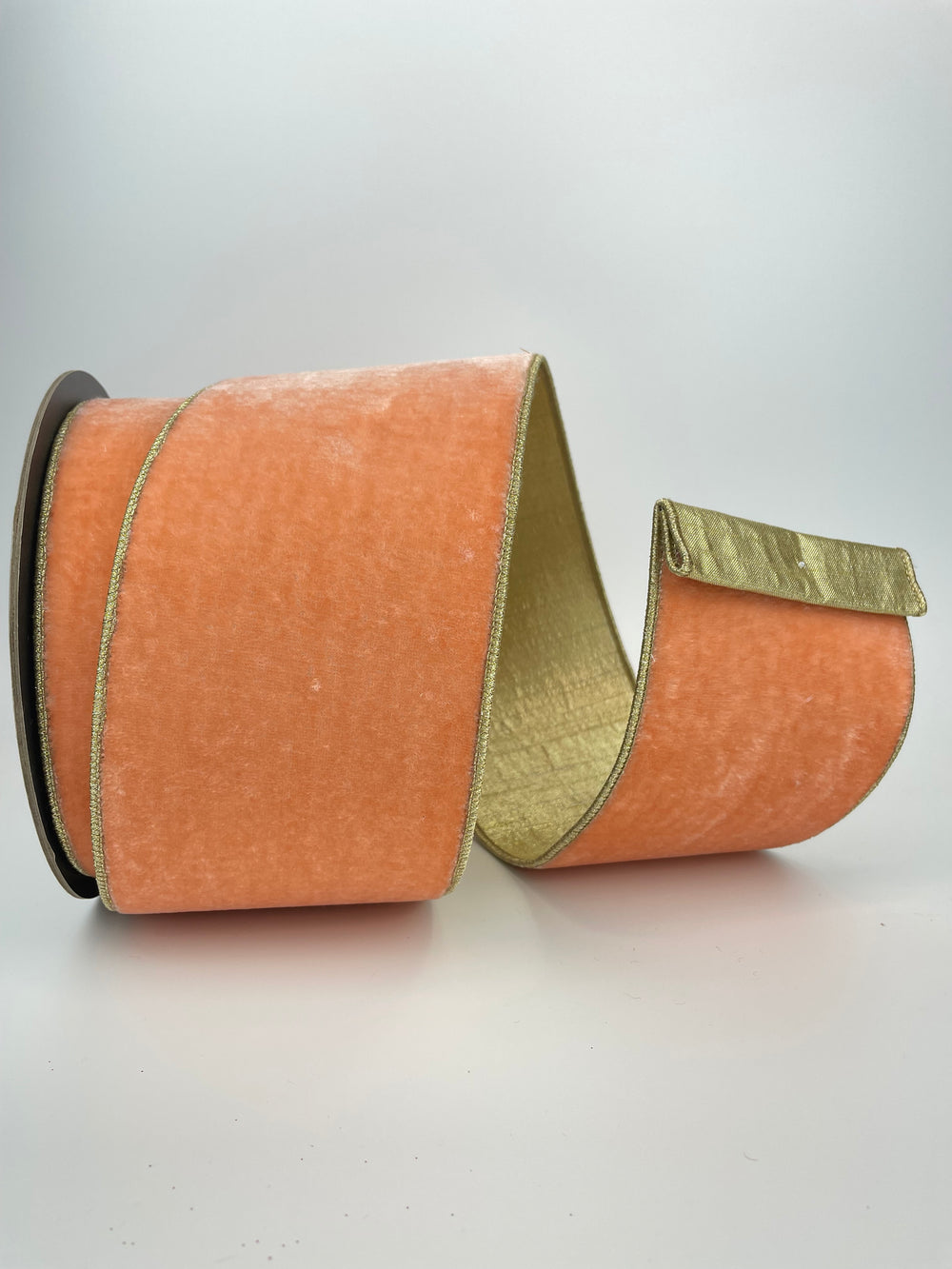 Orange Sherbert Velvet Ribbon