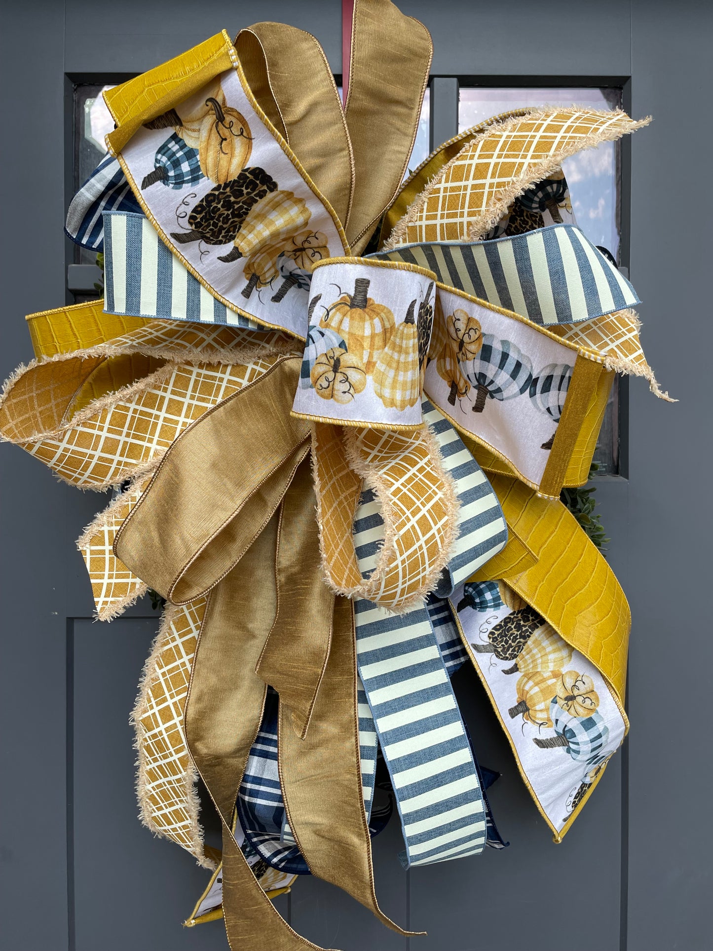 Fall Hand-Tied Bows - Multiple Options