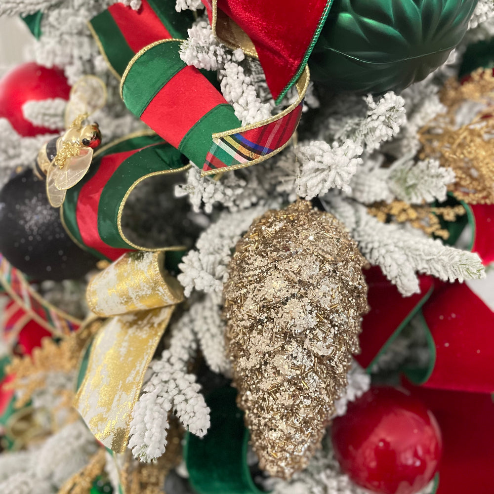 
                      
                        Gold Glitter Pinecone Ornament
                      
                    