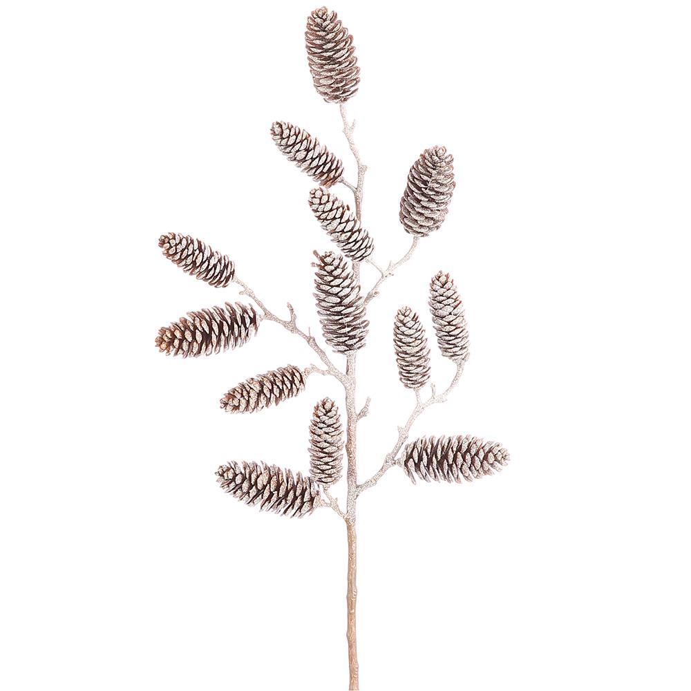 Iced Pine Cone Pick