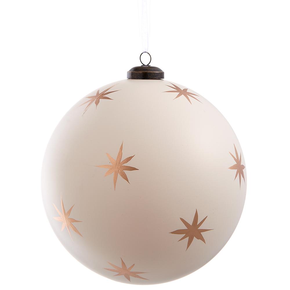 6" Star Ball Ornament